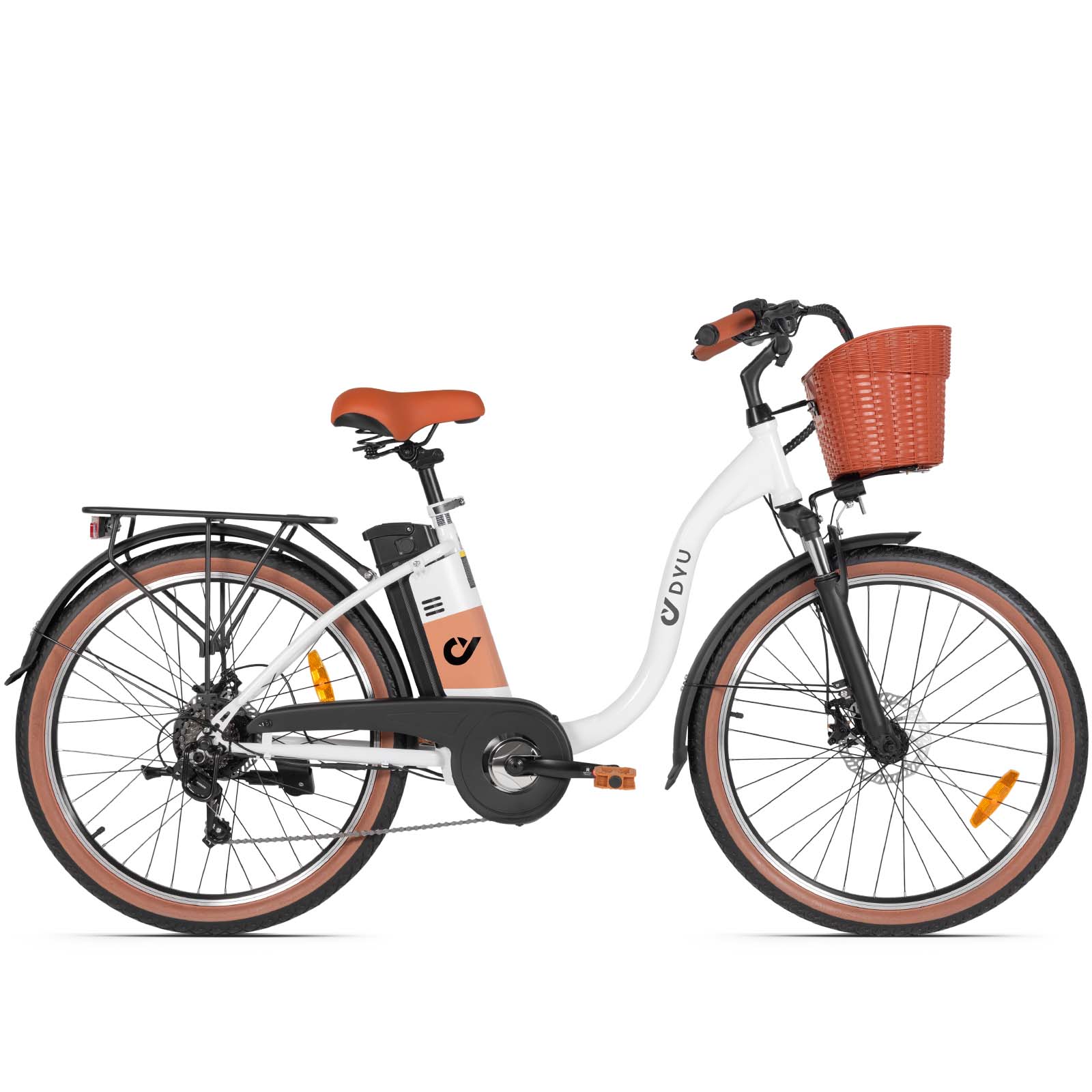 DYU C6 Pro 26 Inch City Electric Bike – DYU USA DYU C6 Pro 26 Inch City Electric Bike – DYU USA