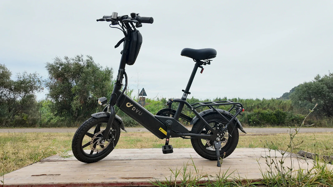 Small e-bike campus commute with a DYU C3