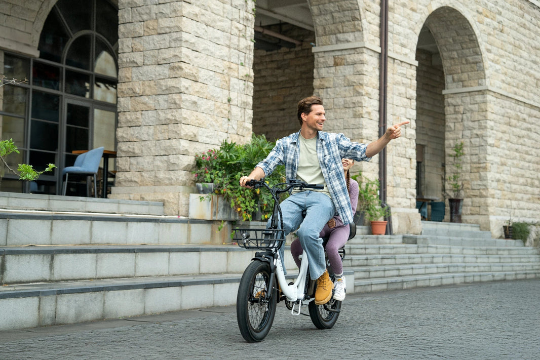 Class 2 vs Class 3 e-bike guide with DYU C9 riders