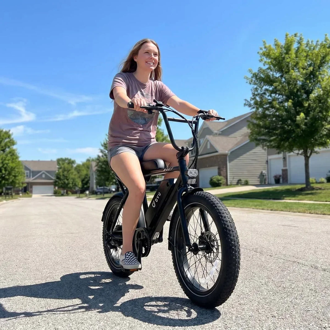 DYU UX BMX fat tire e-bike buying guide street rider