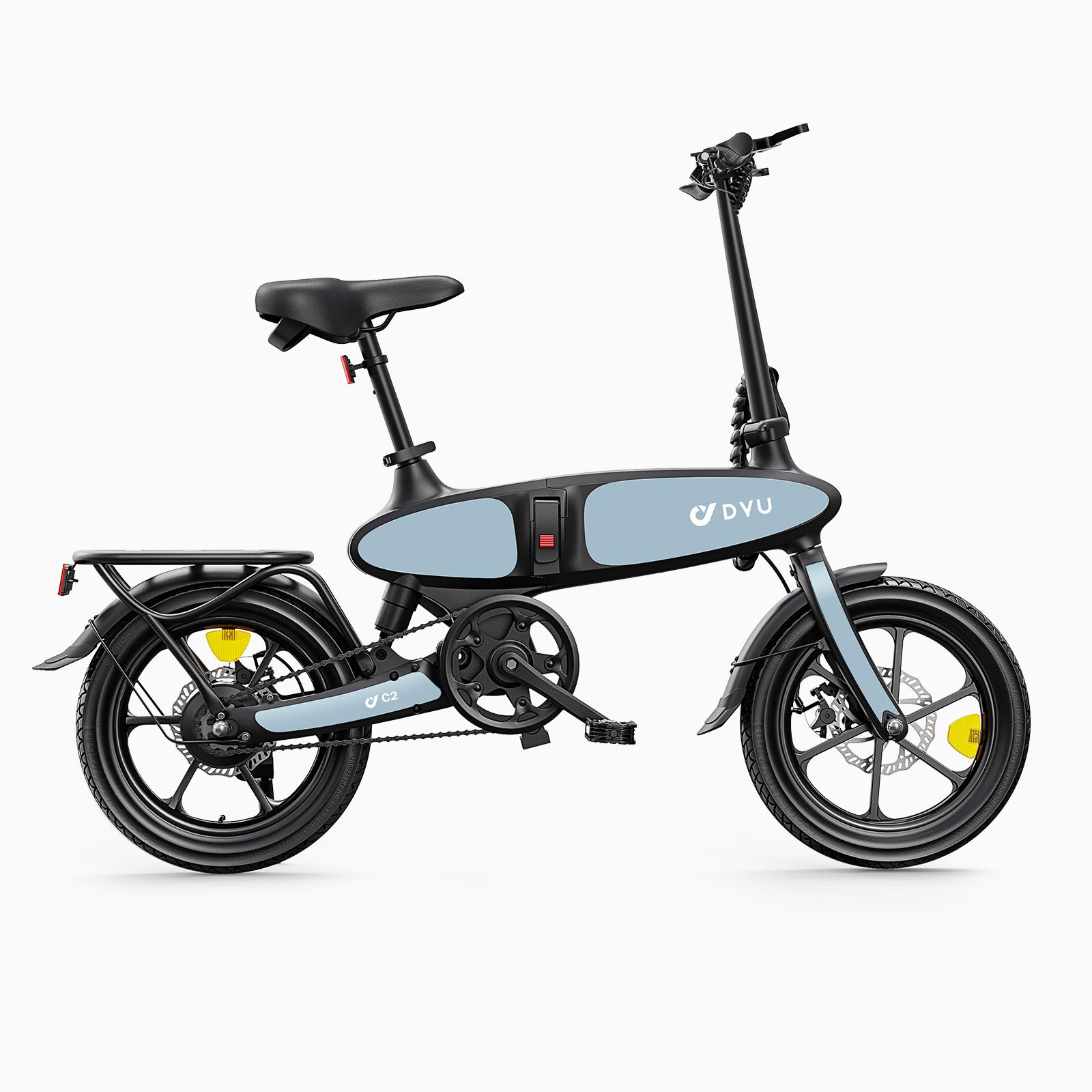 DYU C2 16 Inch Full Folding Electric Bike – DYU USA