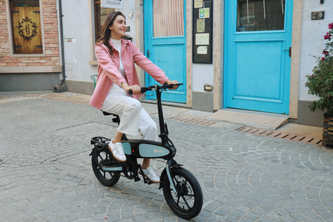 DYU C2 16 Inch Full Folding Electric Bike