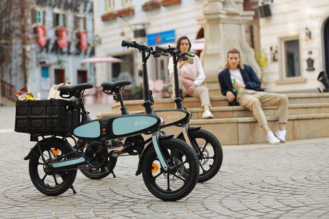 DYU C2 16 Inch Full Folding Electric Bike