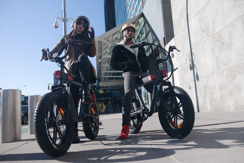 DYU V8 750W Electric Fat Tire Bike