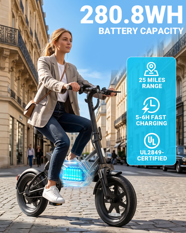 DYU X1 mini 14 inch Electric Bike for Adults