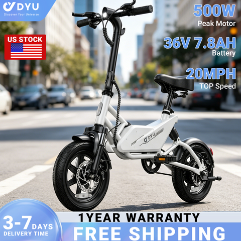 DYU X1 mini 14 inch Electric Bike for Adults