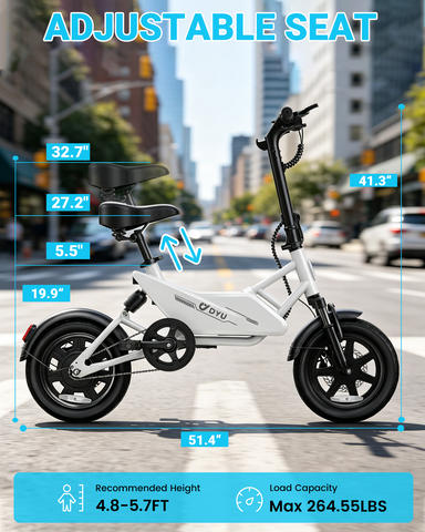 DYU X1 mini 14 inch Electric Bike for Adults