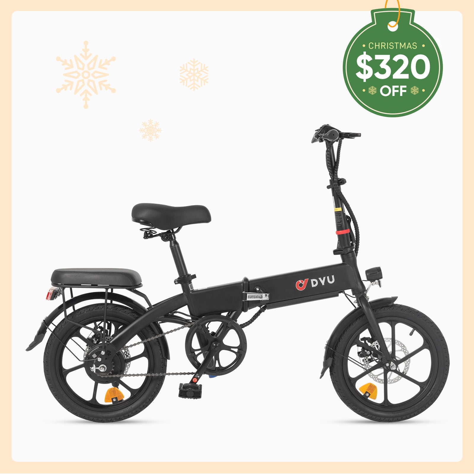 DYU A1F 16 Inch Folding Electric Bike