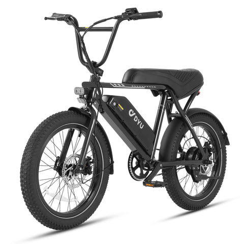 DYU BMX 20 Inch Fat Tire Off-Road Electric Bike