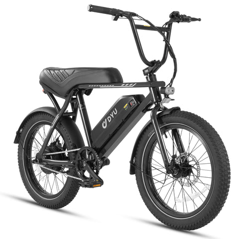 DYU BMX 20 Inch Fat Tire Off-Road Electric Bike