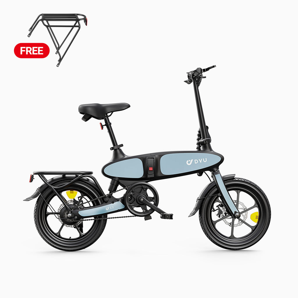 DYU C2 16 Inch Full Folding Electric Bike