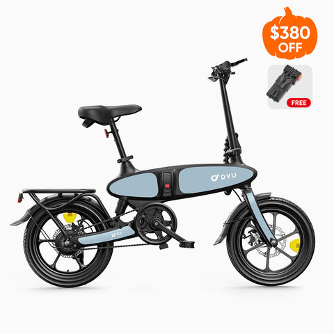 DYU C2 16 Inch Full Folding Electric Bike