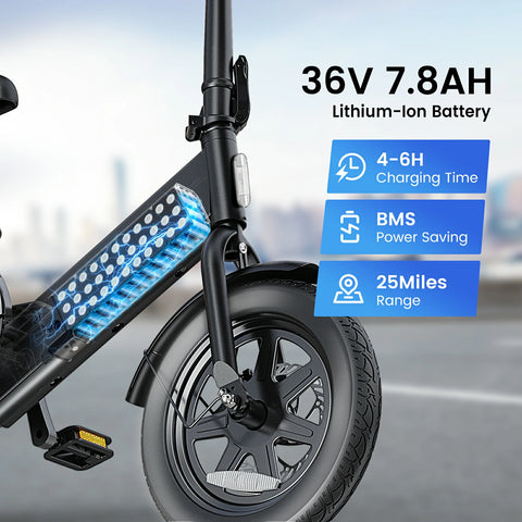 DYU C3 14/16 Inch Folding Ebike