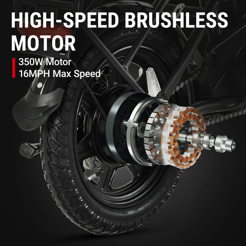 DYU C3 14/16 Inch Folding Ebike