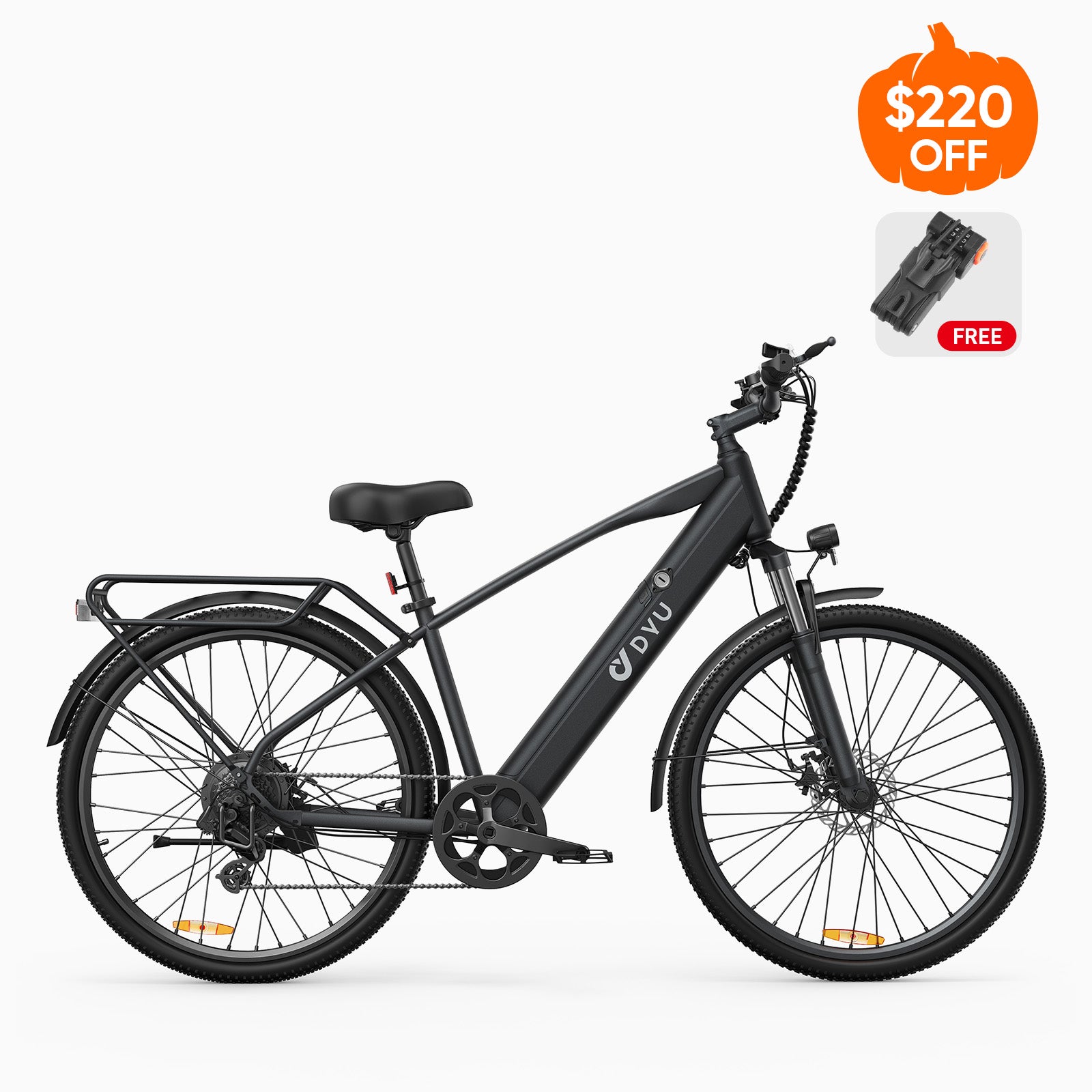 DYU C5 27.5 Inch City Electric Bike