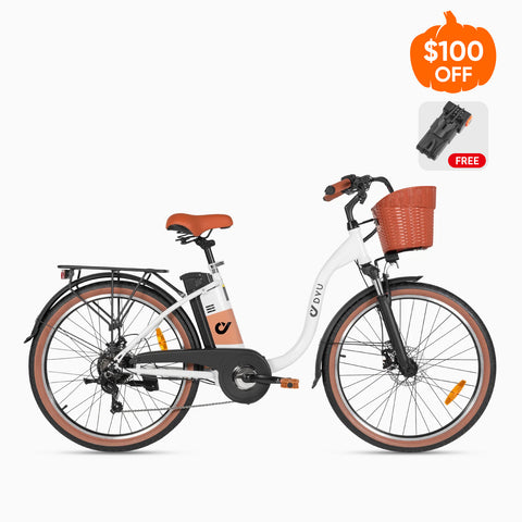 DYU C6 Pro 26 Inch City Electric Bike