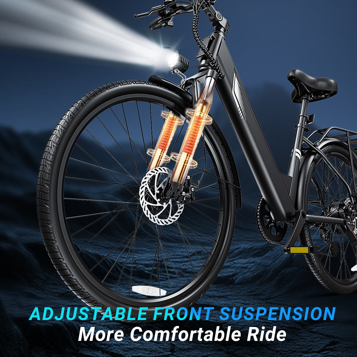 allegro e bike urban explorer test DYU C7 Lite 26 Inch Electric Bike for Adults – DYU USA