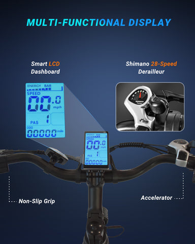 DYU C7 Lite 26 Inch Electric Bike for Adults