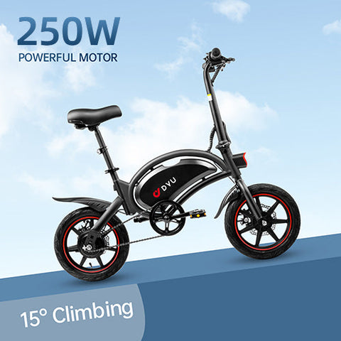 DYU D3F 14 Inch Electric Mini Bike Folding Ebike