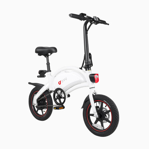 DYU D3+ 14 Inch Mini Bike Folding Electric Bikes with Smart APP