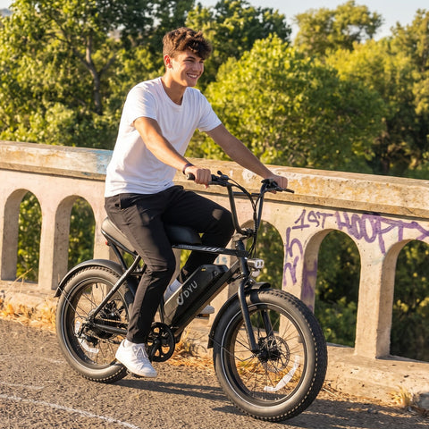 DYU UX BMX 20 Inch Fat Tire Electric Bike
