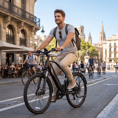 DYU C5 Lite 26 Inch Electric Bike for Adults