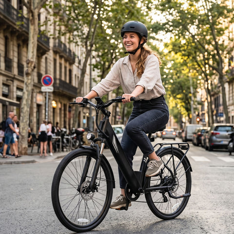 DYU C7 Lite 26 Inch Electric Bike for Adults