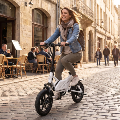 DYU X1 mini 14 inch Electric Bike for Adults