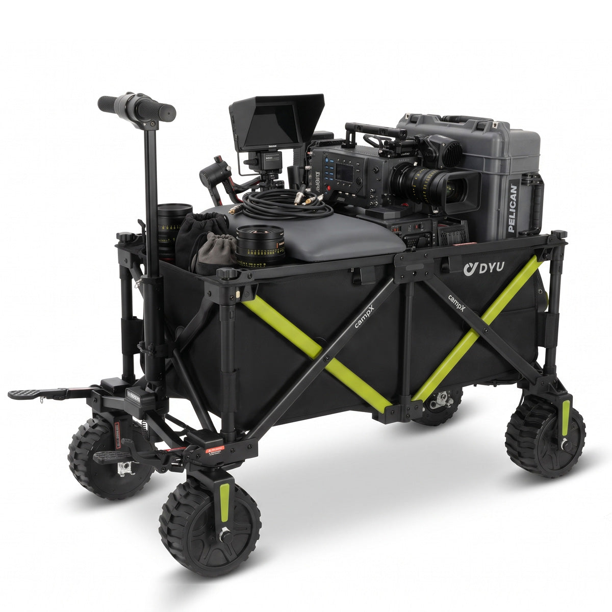 DYU CampX Foldable Electric Wagon