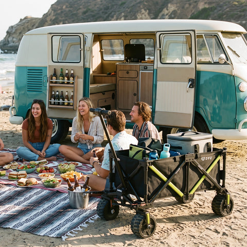 DYU CampX Foldable Electric Wagon