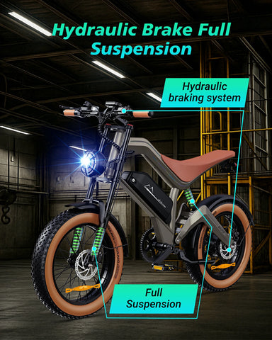 DYU M20 20 Inch Long-Range Electric Motorcycle