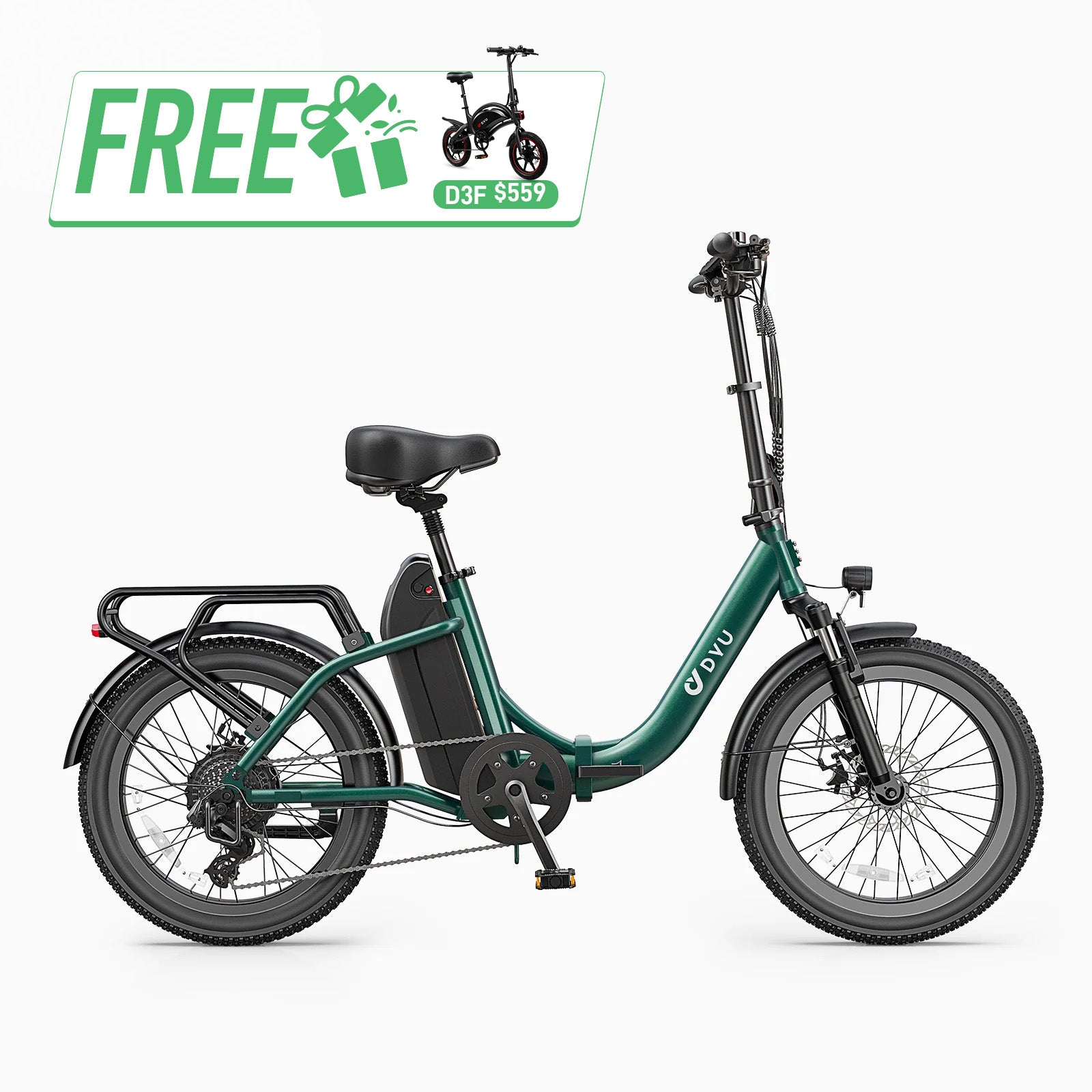 DYU C9 20 Inch Long-Range ebike