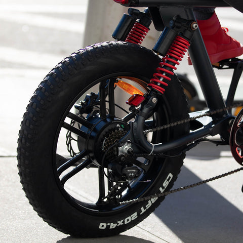 DYU V8 750W Electric Fat Tire Bike