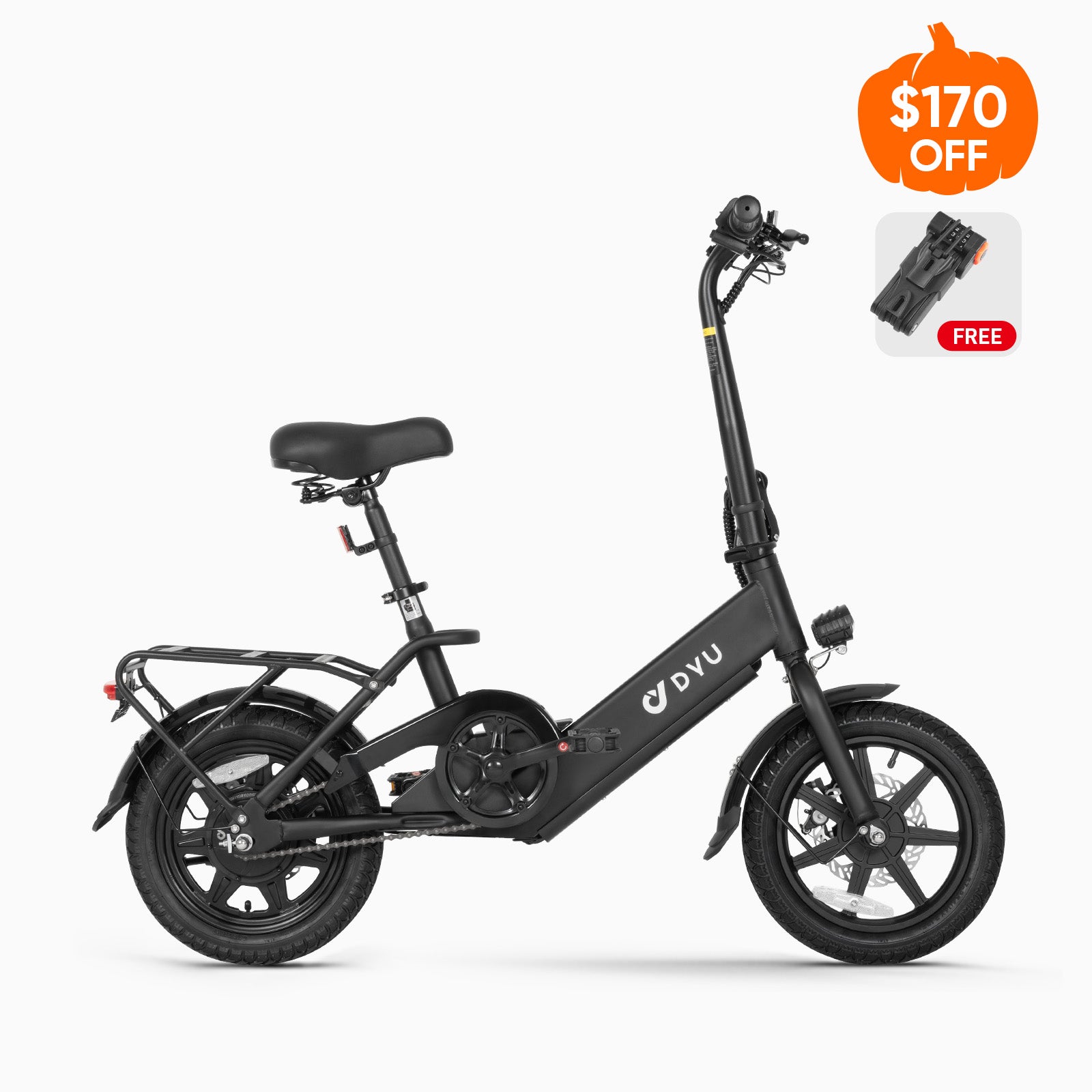 DYU C3 14"/16" Inch Folding Ebike