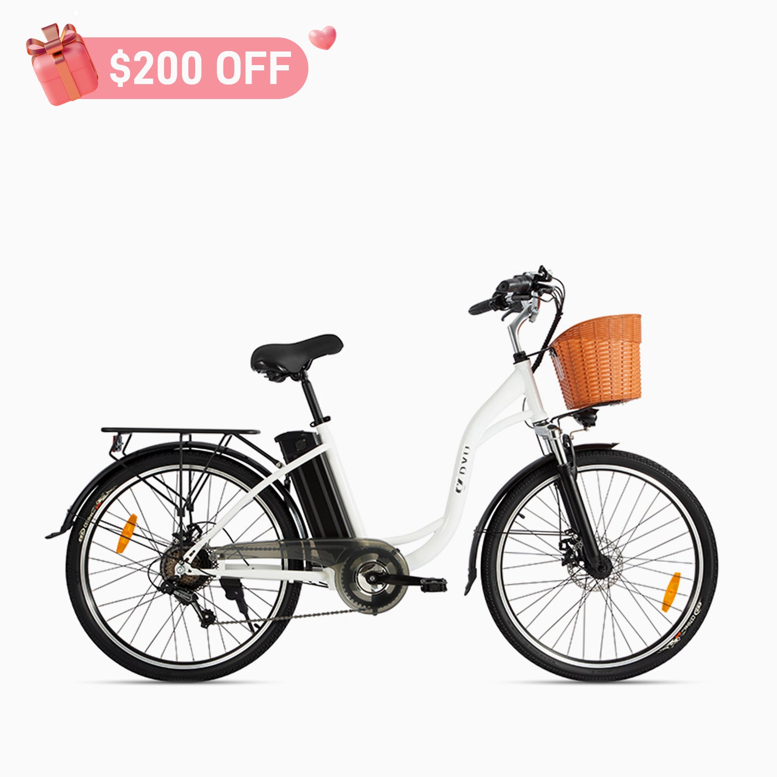 DYU C6 26 Inch City Electric Bike