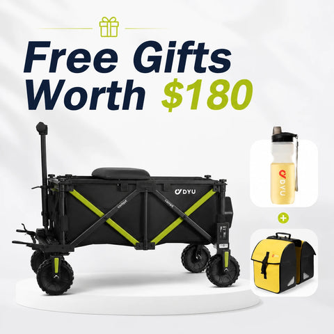 DYU CampX Foldable Electric Wagon