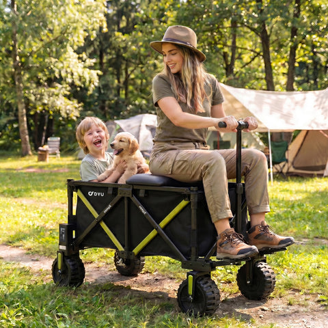 DYU CampX Foldable Electric Wagon