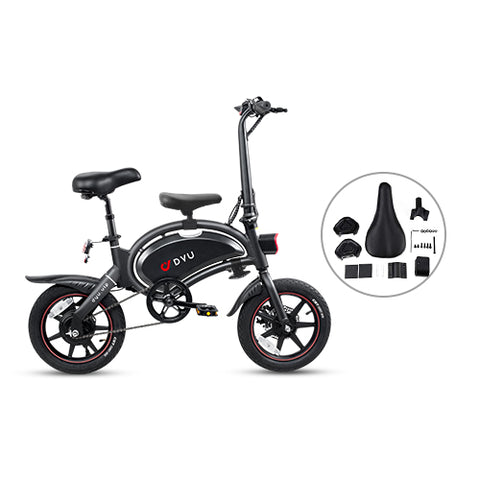 D3+ APP Smart 14 Inch Mini Bike Folding Electric Bikes baby seat 24% off